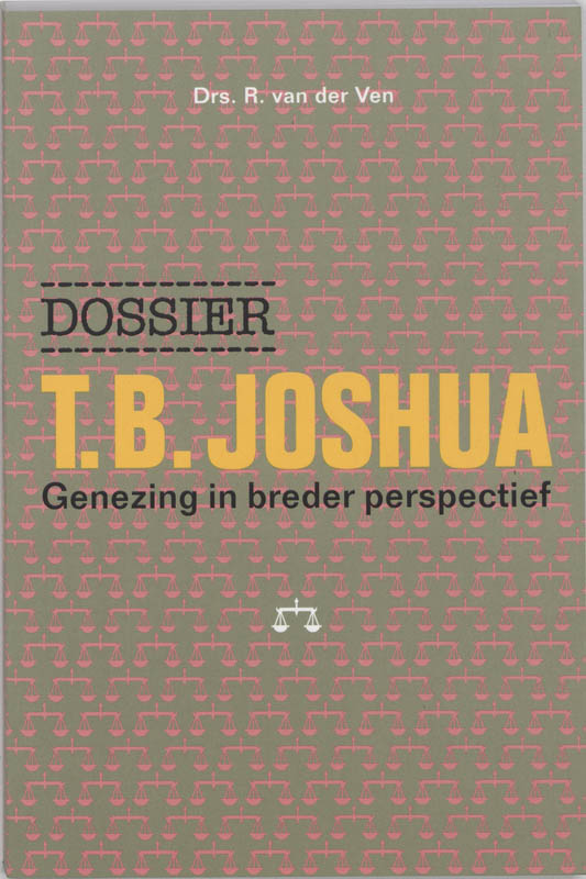 Omslag van Dossier T.B. Joshua