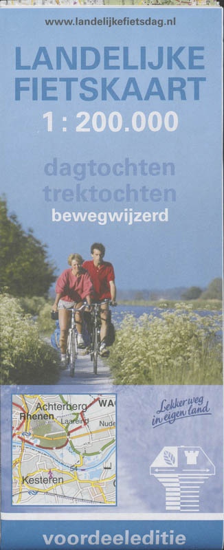 Omslag van Landelijke fietskaart 1:200.000