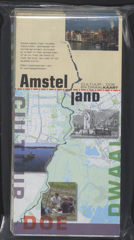 Omslag van Belevingskaart Amstelland pakket 10 ex
