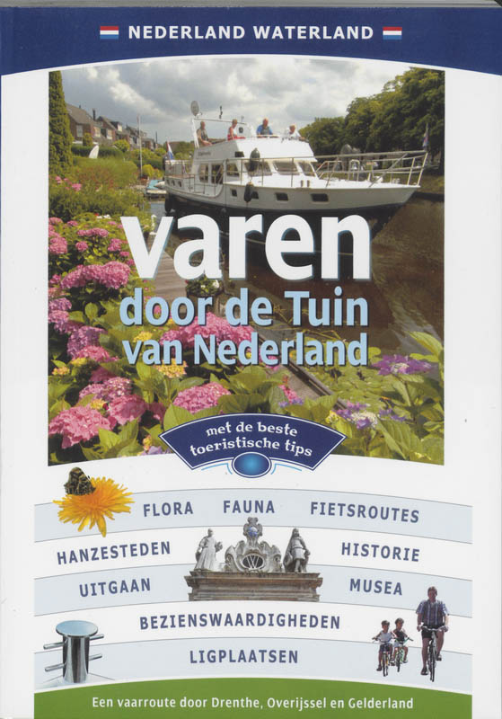 Omslag van Varen door de Tuin van Nederland
