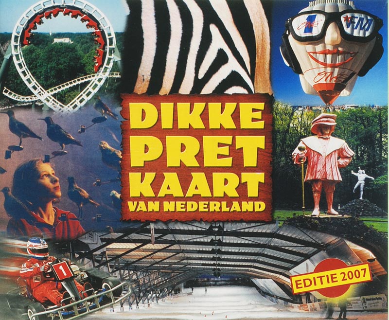 Omslag van Dikke Pretkaart van Nederland