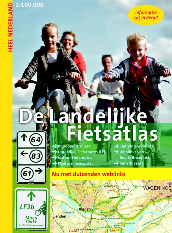 Omslag van De Landelijke Fietsatlas Nederland