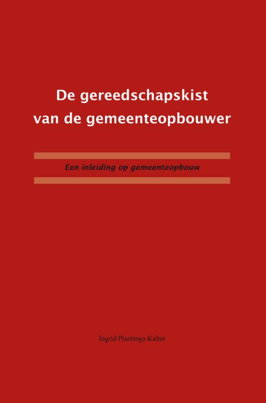 Omslag van De gereedschapskist van de gemeenteopbouwer