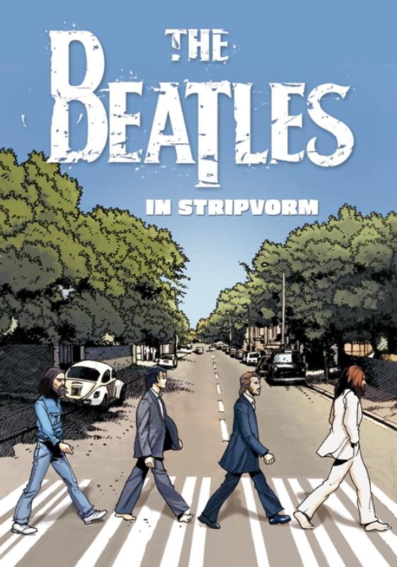 Omslag van The Beatles in stripvorm