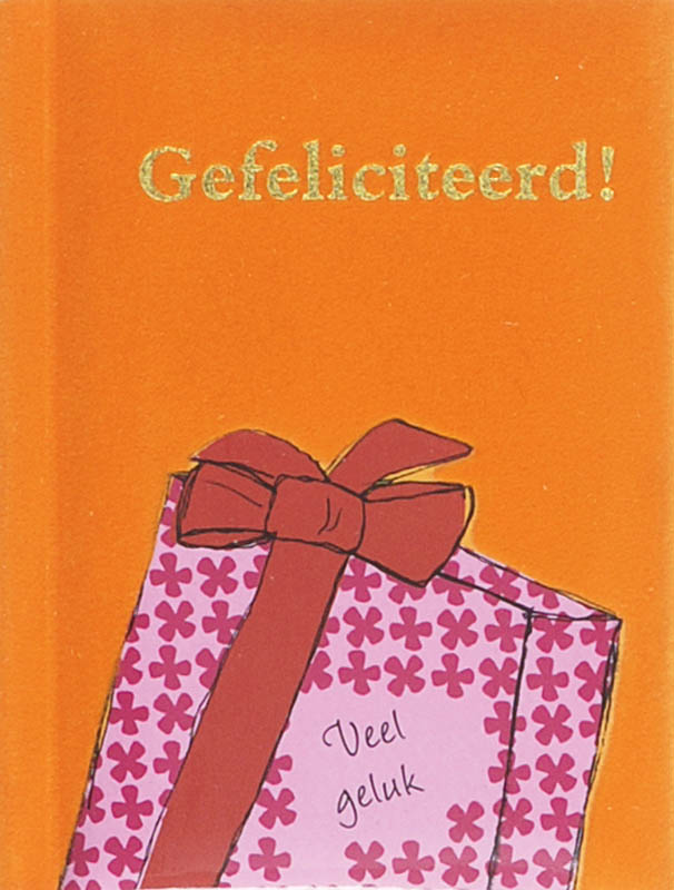 Omslag van Gefeliciteerd!