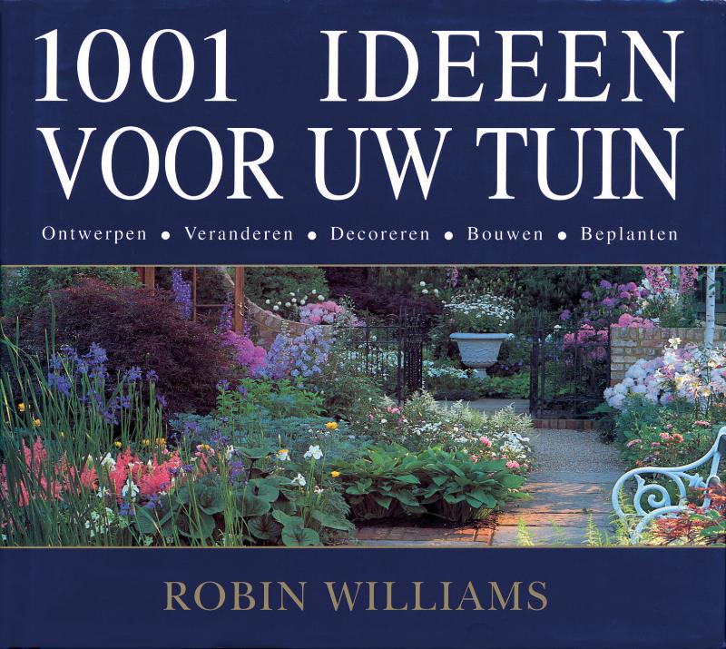 Omslag van 1001 Ideeen voor uw tuin