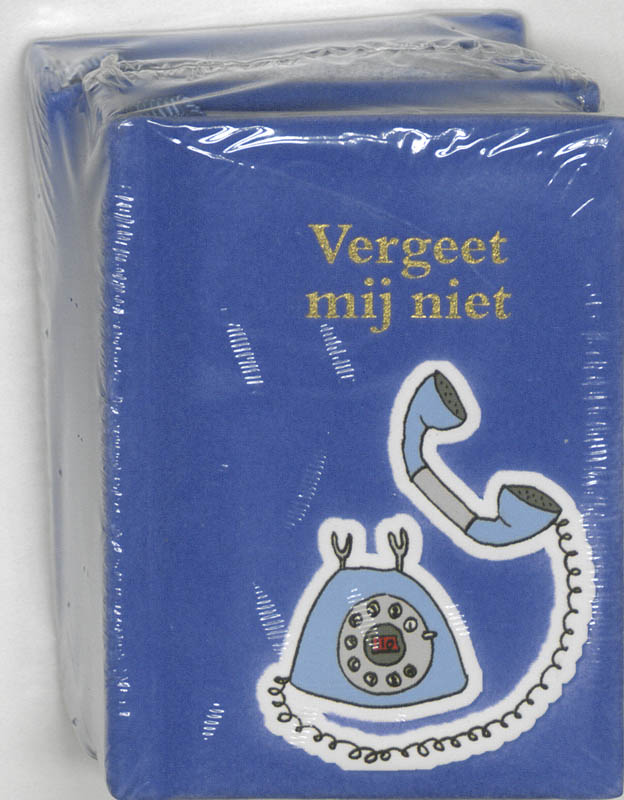 Omslag van Vergeet mij niet set 2 ex