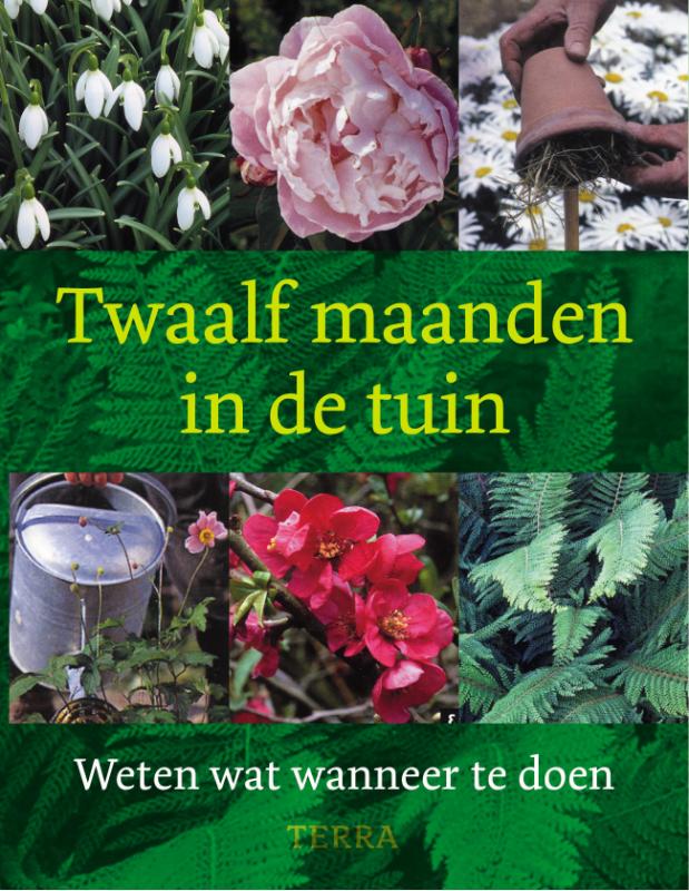 Omslag van Twaalf maanden in de tuin