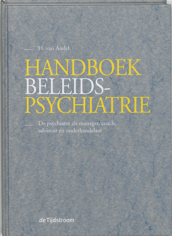 Omslag van Handboek beleidspsychiatrie