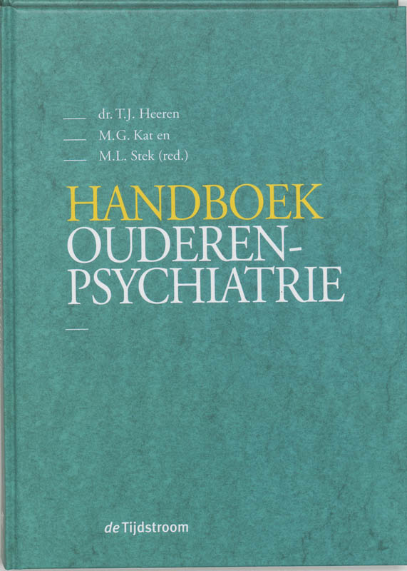 Omslag van Handboek ouderenpsychiatrie