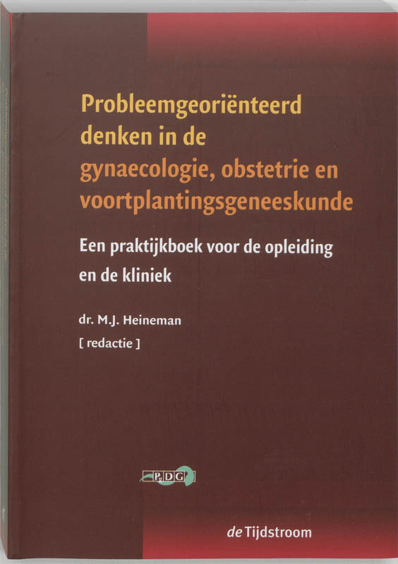 Omslag van Probleemgeorienteerd denken in de obstetrie, gynaecologie en voortplantingsgeneeskunde