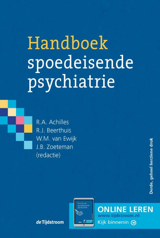 Omslag van Handboek spoedeisende psychiatrie