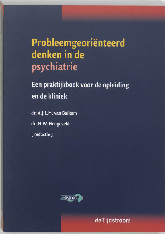 Omslag van Probleemgeoriënteerd denken in de psychiatrie