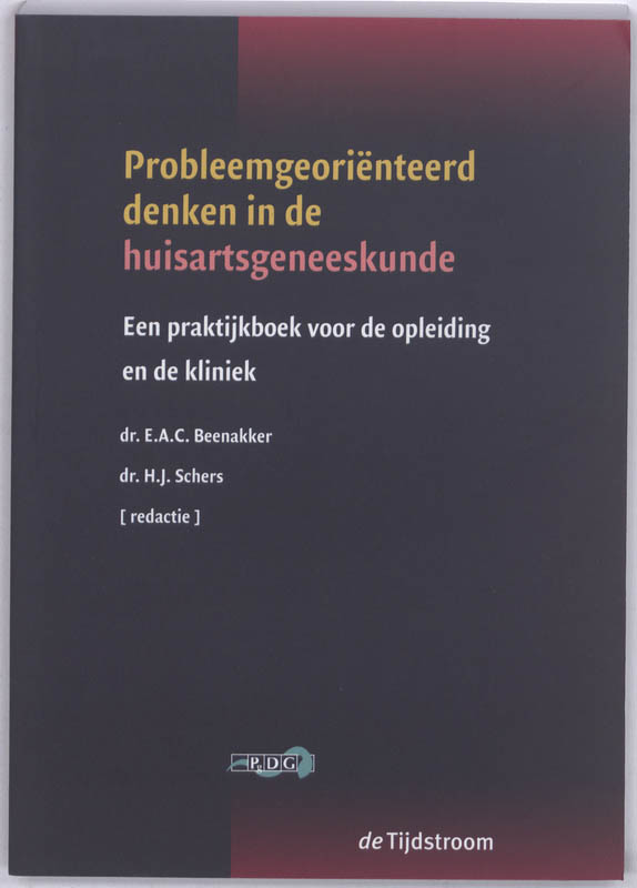 Omslag van Probleemgeoriënteerd denken in de huisartsgeneeskunde