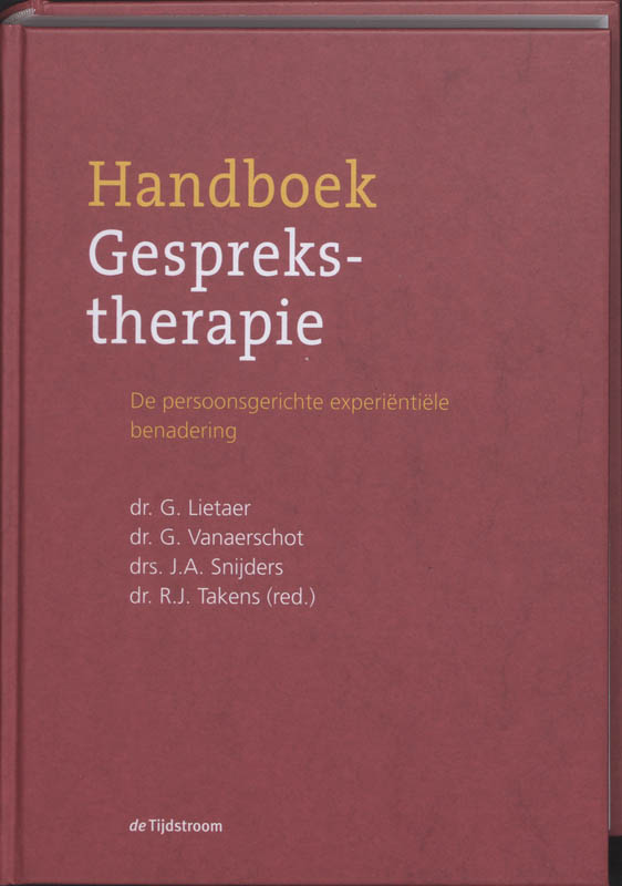 Omslag van Handboek Gesprekstherapie