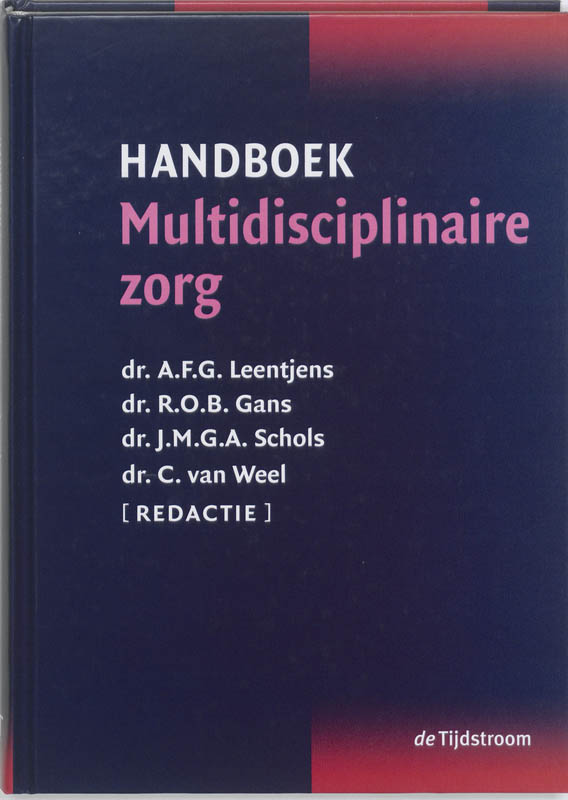 Omslag van Handboek multidisciplinaire zorg