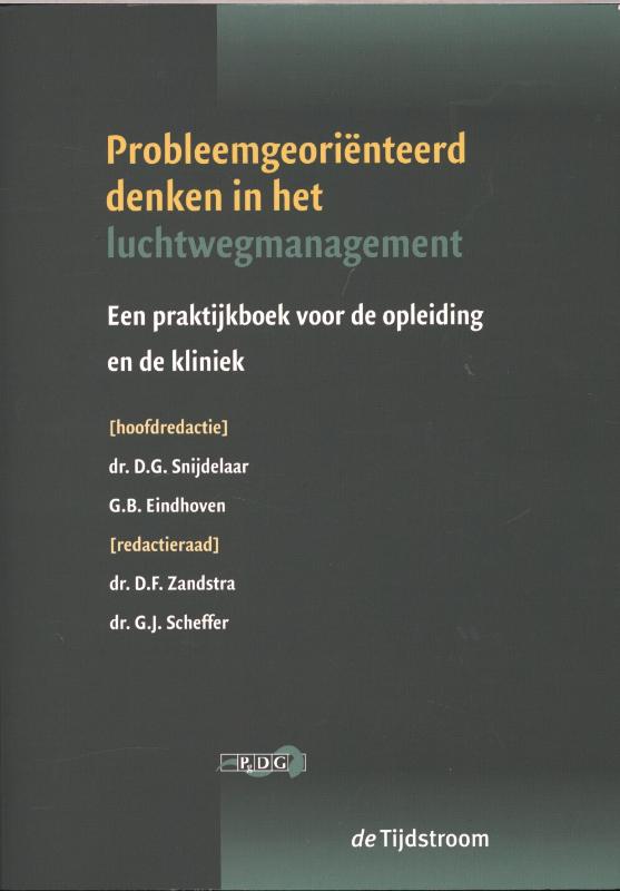 Omslag van Probleemgeoriënteerd denken in het management van de luchtweg