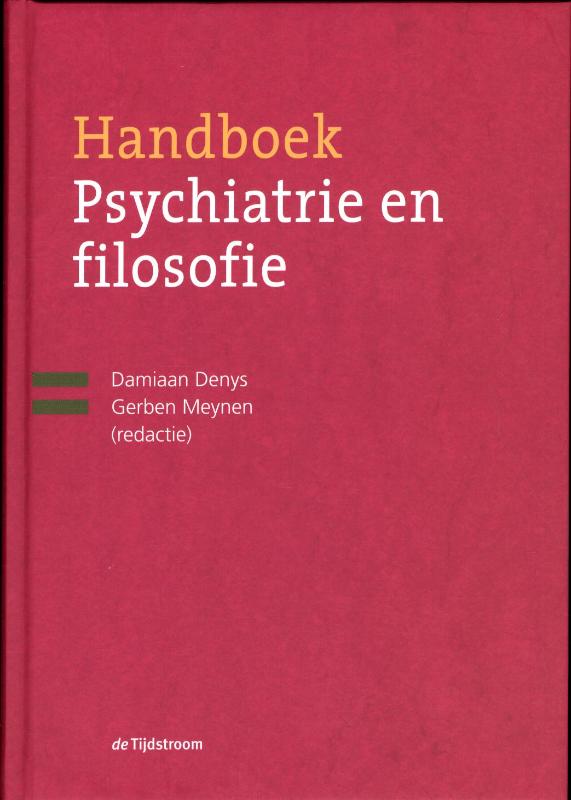 Omslag van Handboek psychiatrie en filosofie