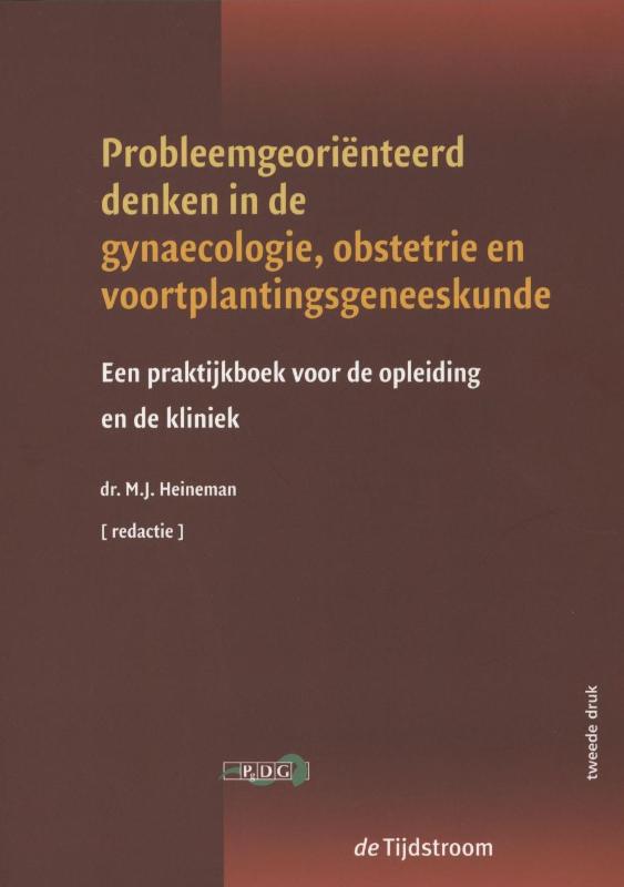 Omslag van Probleemgeoriënteerd denken in de gynaecologie, obstetrie en voortplantingsgeneeskunde