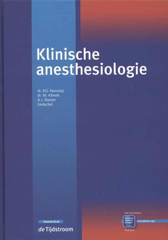 Omslag van Klinische anesthesiologie