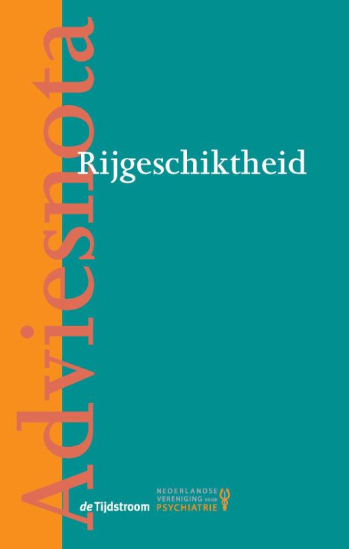 Omslag van Adviesnota rijgeschiktheid bij stemmingsstoornissen, ADHD en schizofrenie en psychose