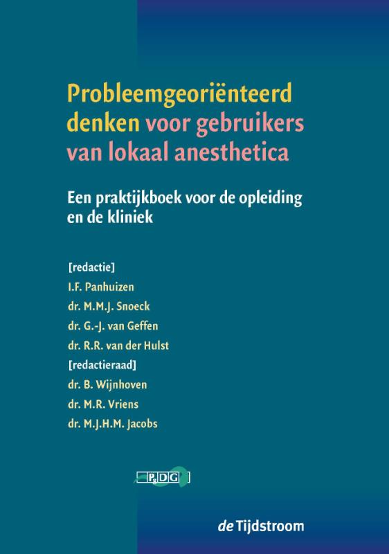 Omslag van Probleemgeoriënteerd denken voor gebruikers van lokaal anesthetica