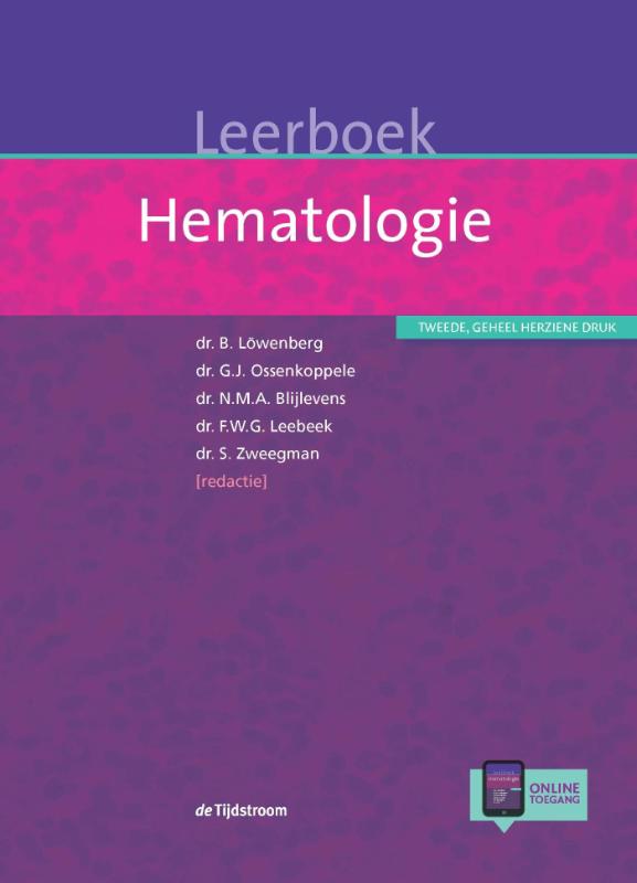 Omslag van Leerboek hematologie