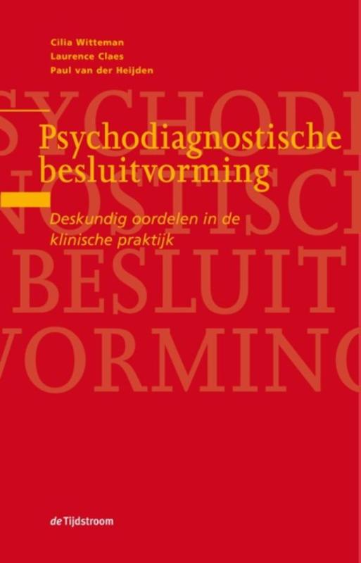 Omslag van Psychodiagnostische besluitvorming