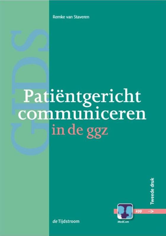 Omslag van Patiëntgericht communiceren in de ggz