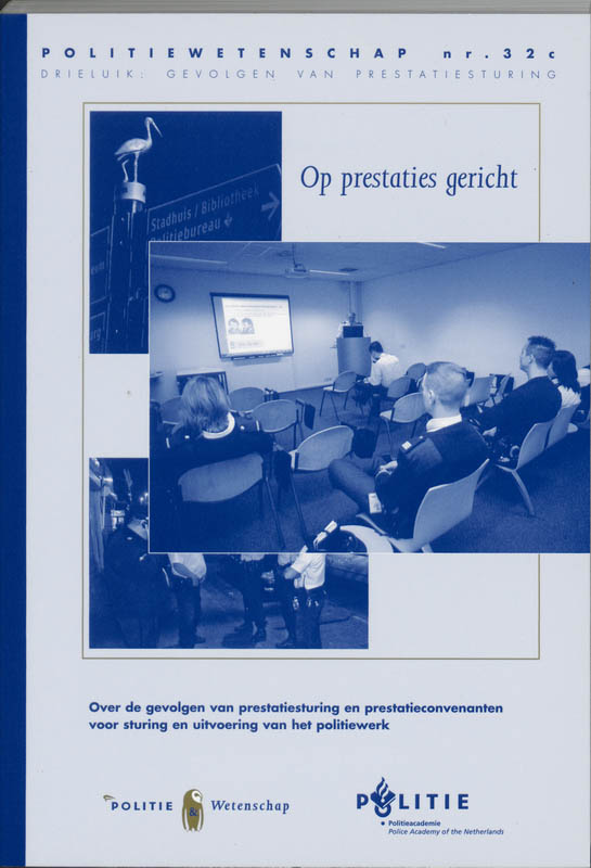 Omslag van Op prestaties gericht