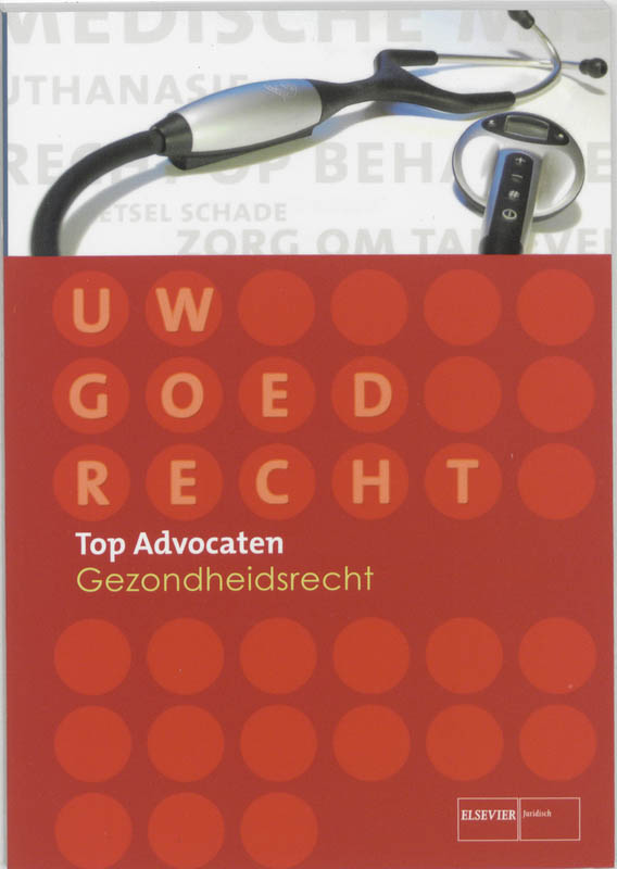 Omslag van Gezondheidsrecht