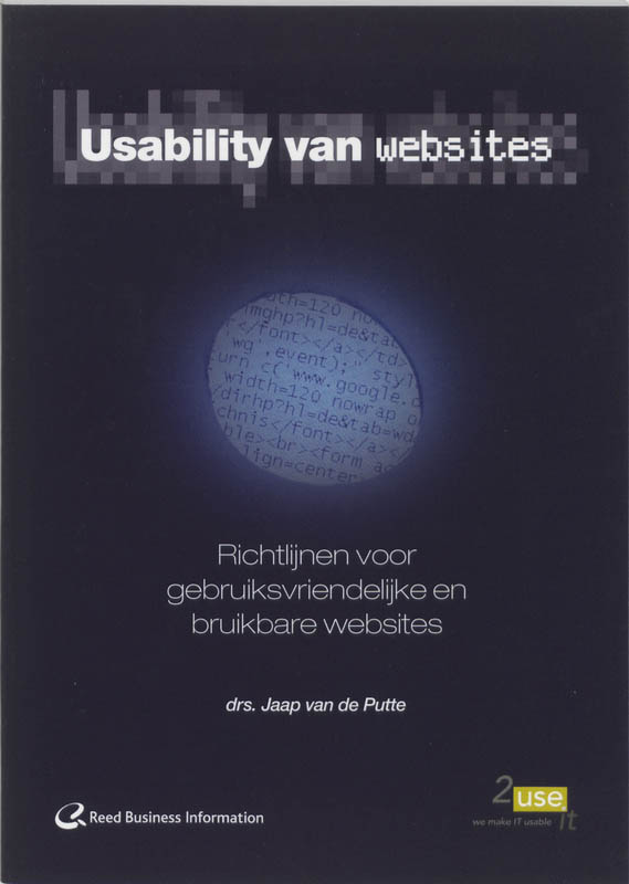 Omslag van Usability van websites
