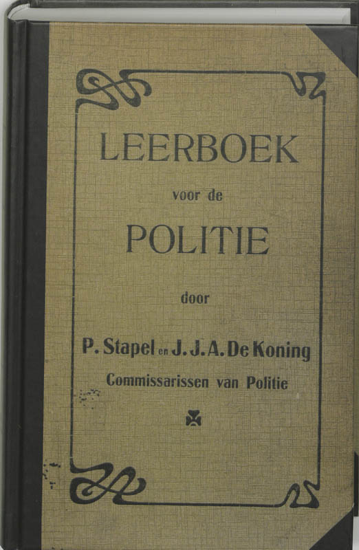 Omslag van Leerboek voor de politie