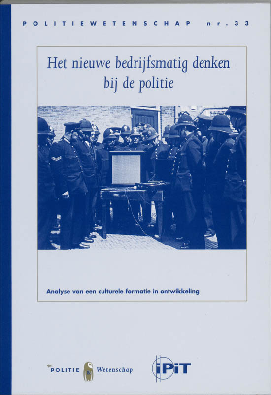 Omslag van Het nieuwe bedrijfsmatig denken bij de politie