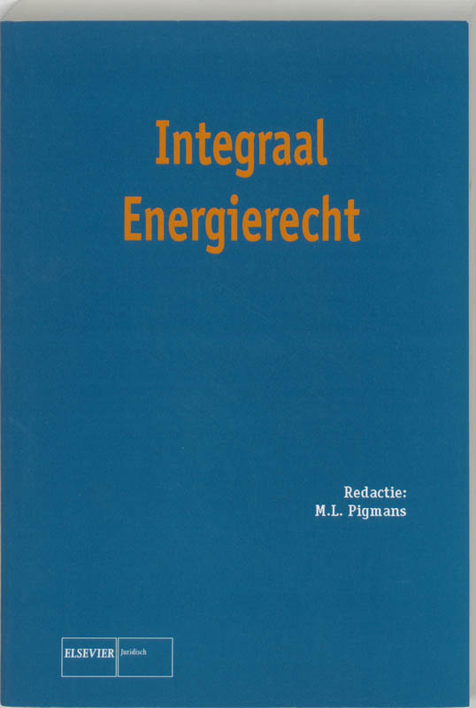 Omslag van Integraal Energierecht