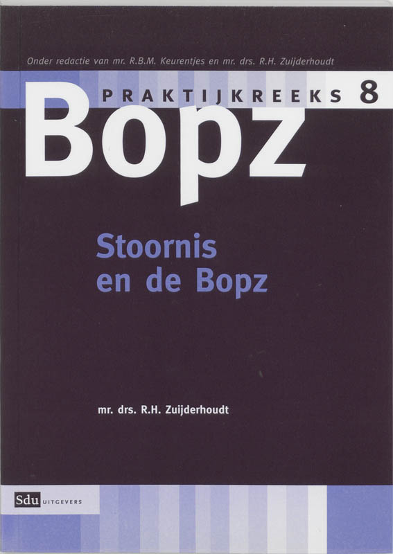 Omslag van Stoornis en de BOPZ