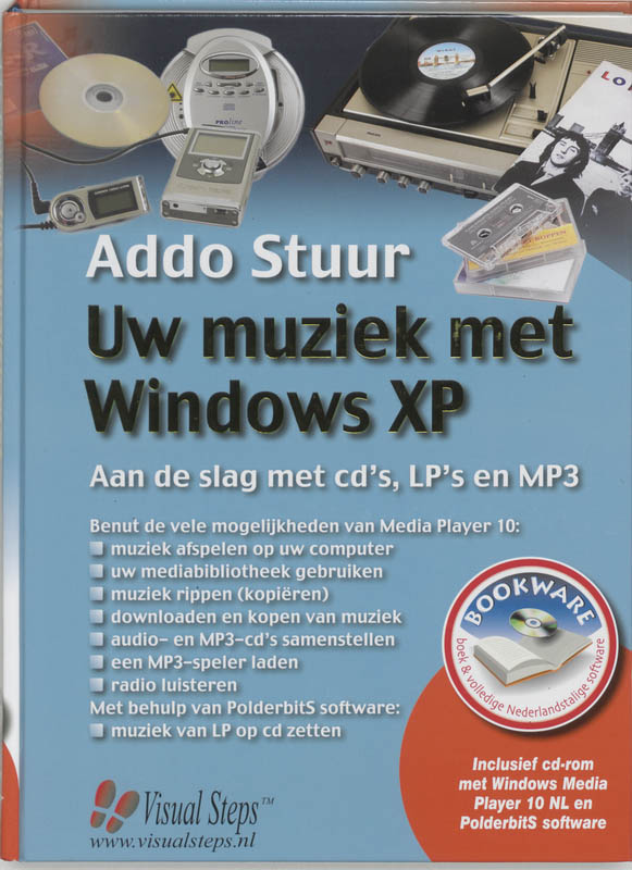 Omslag van Uw muziek met Windows XP