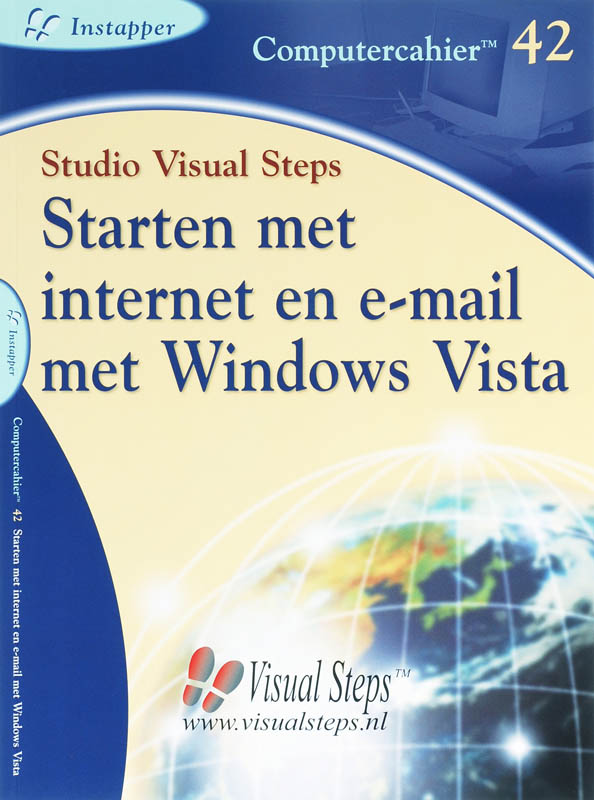 Omslag van Computercahier 42 Starten met internet en e-mail met Windows Vista