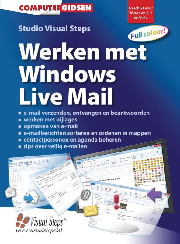 Omslag van Werken met Windows Live Mail