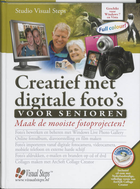 Omslag van Creatief met digitale foto's voor senioren