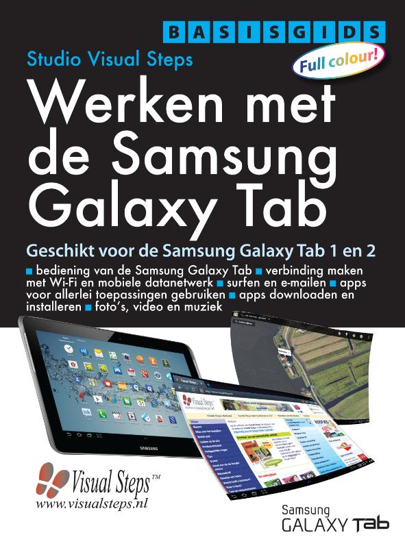 Omslag van Basisgids Werken met de Samsung Galaxy tab