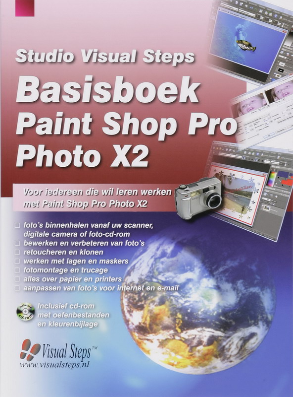 Omslag van Basisboek Paint Shop Pro XII