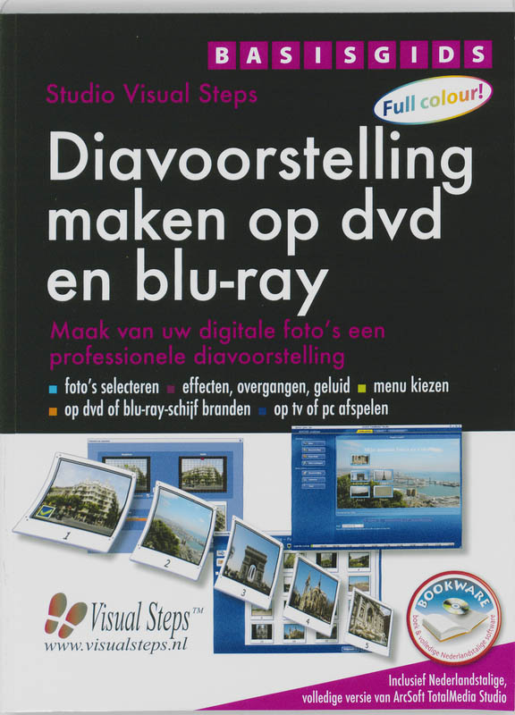 Omslag van Basisgids diavoorstelling maken op dvd en blu-ray