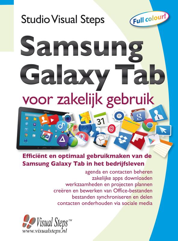 Omslag van Samsung Galaxy Tab voor zakelijk gebruik