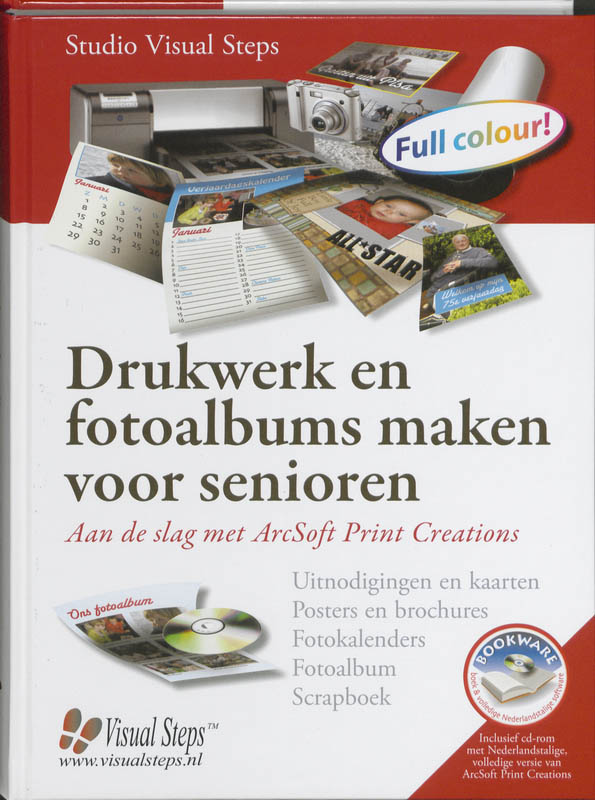 Omslag van Drukwerk en fotoalbums maken voor senioren