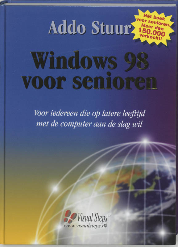 Omslag van Windows 98 voor senioren