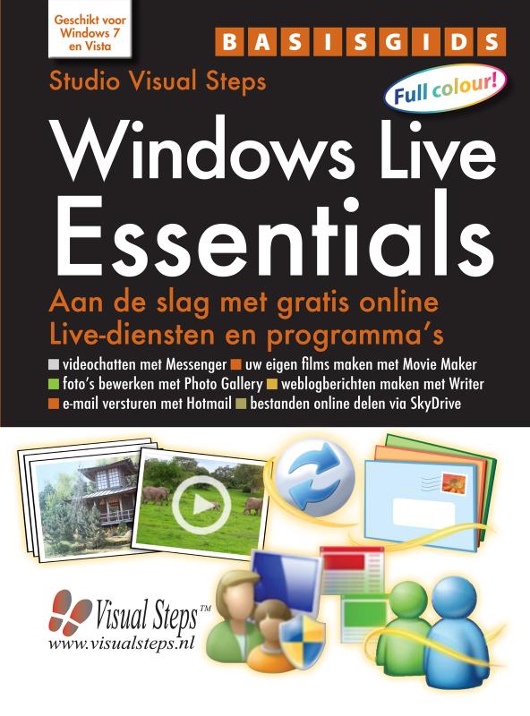 Omslag van Basisgids Windows Live Essentials