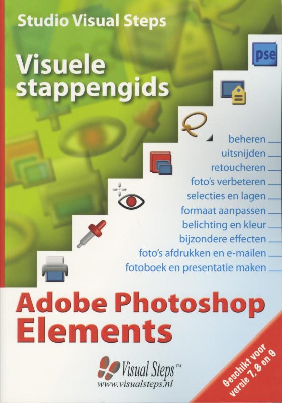 Omslag van Visuele stappengids Adobe Photoshop Elements