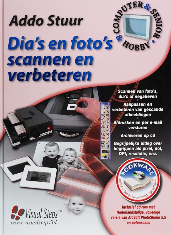 Omslag van Dia's en foto's scannen en verbeteren