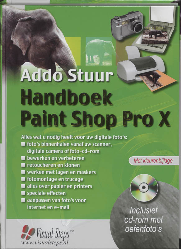Omslag van Handboek Paint Shop Pro X